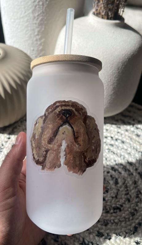 The Goldendoodle Dog Sticker