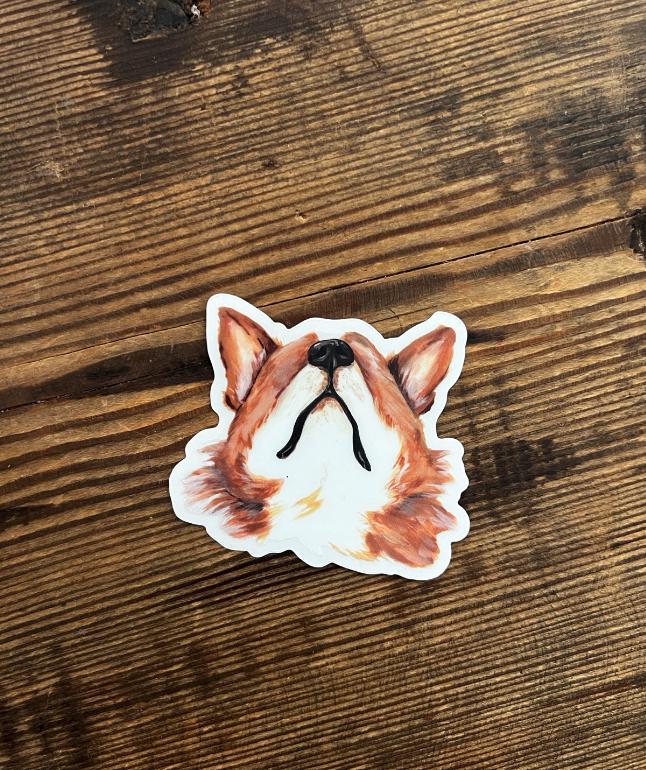 The Corgi Dog sticker