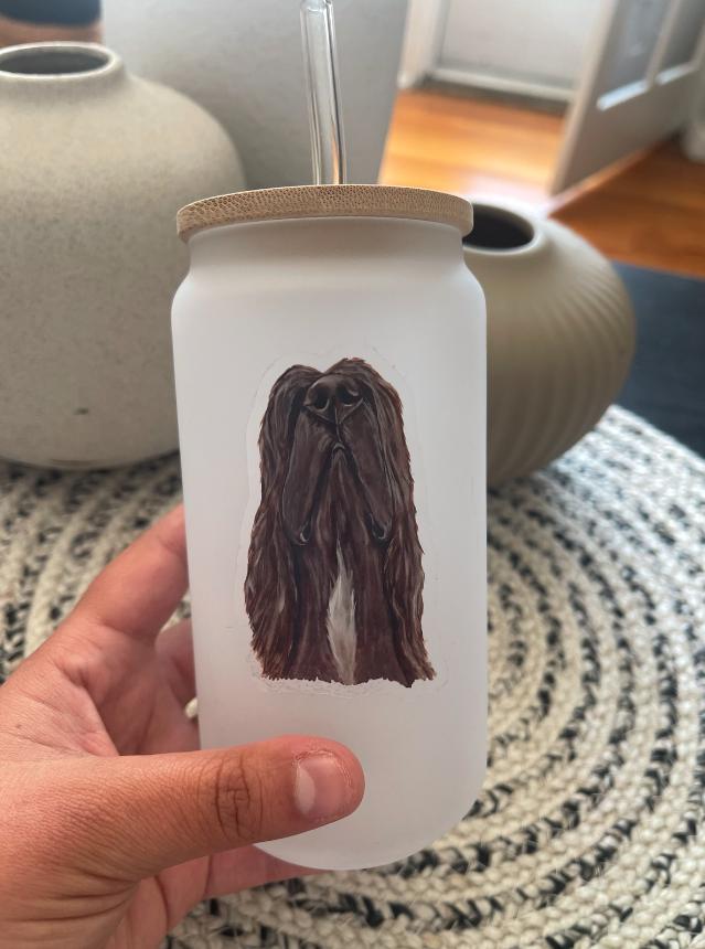 The Afghan Dog Sticker