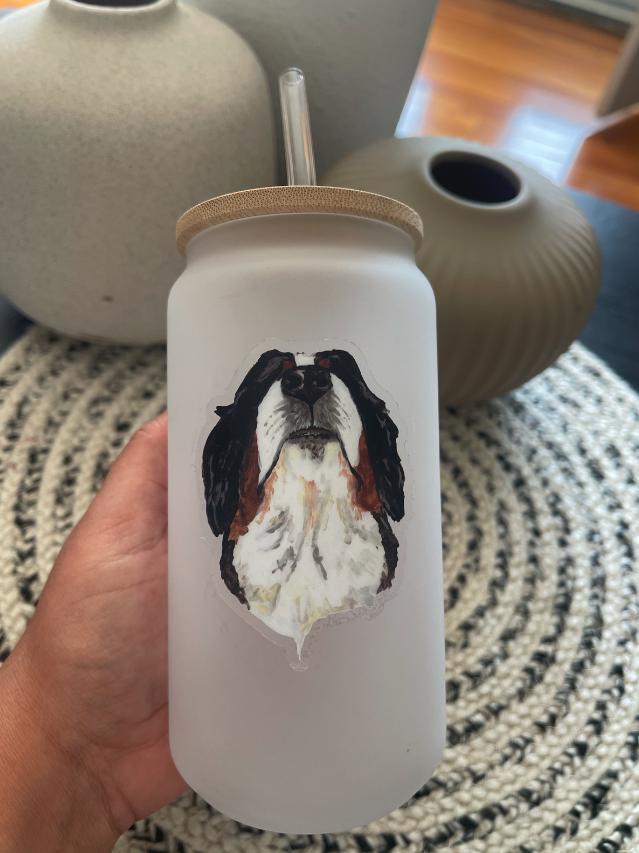 The Bernese Mountain Dog Sticker