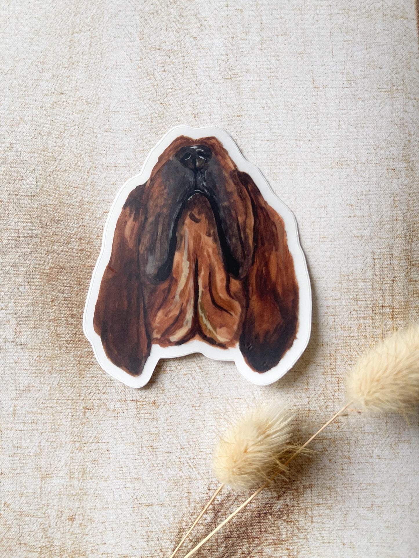 The Bloodhound Dog Sticker