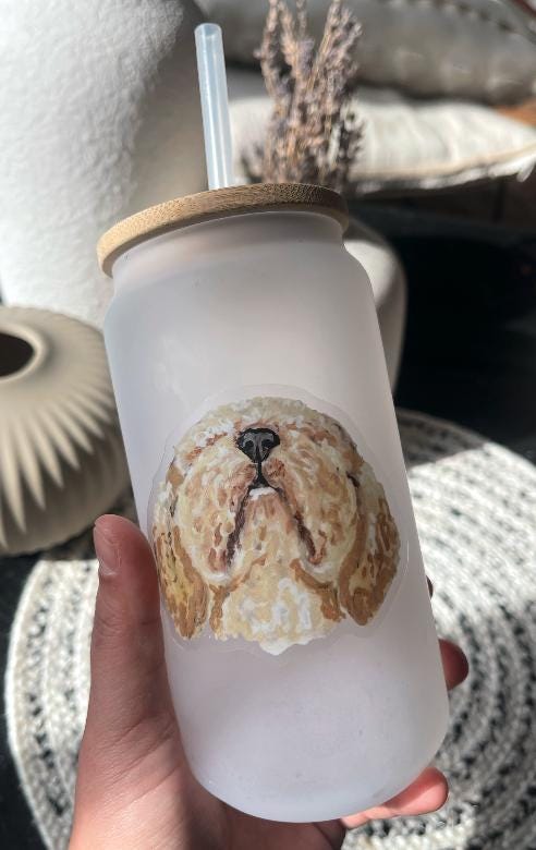 The Goldendoodle Dog Sticker