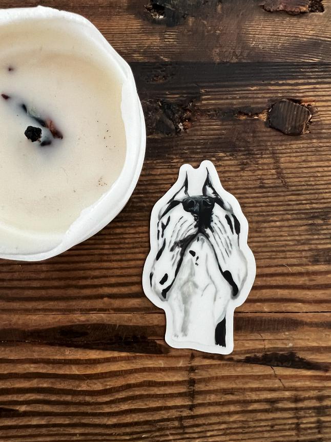 The Grate Dane Dog Sticker