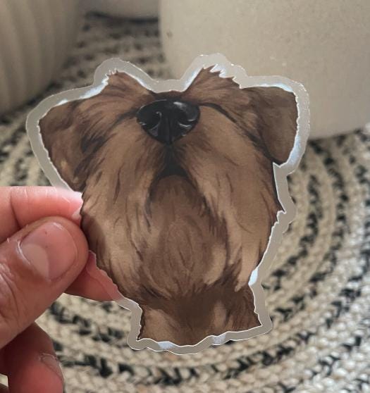 The Schnauzer Dog Sticker