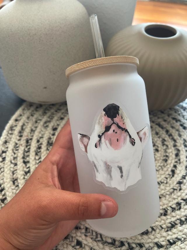 The Bull Terrier Dog Sticker