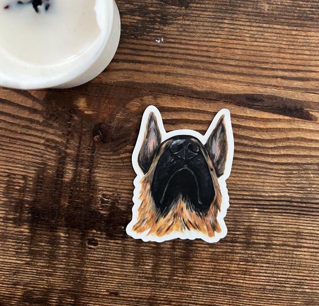 The German Shepherd Sticker