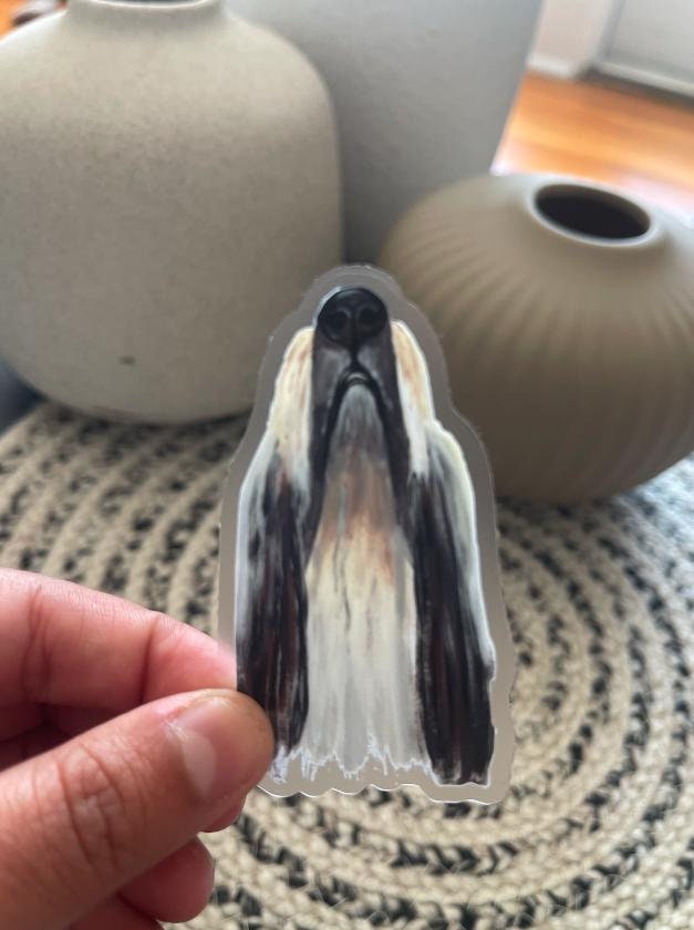The Afghan Dog Sticker