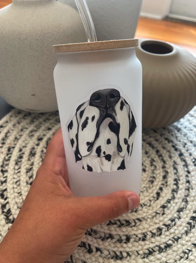 The Dalmatian Dog Sticker