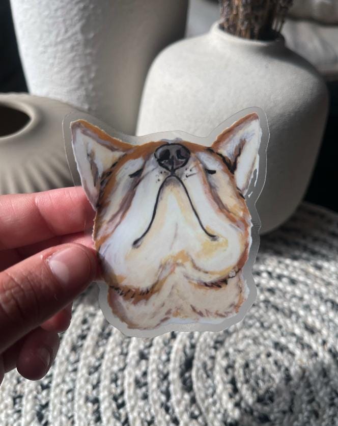 The Shiba Inu Dog Sticker