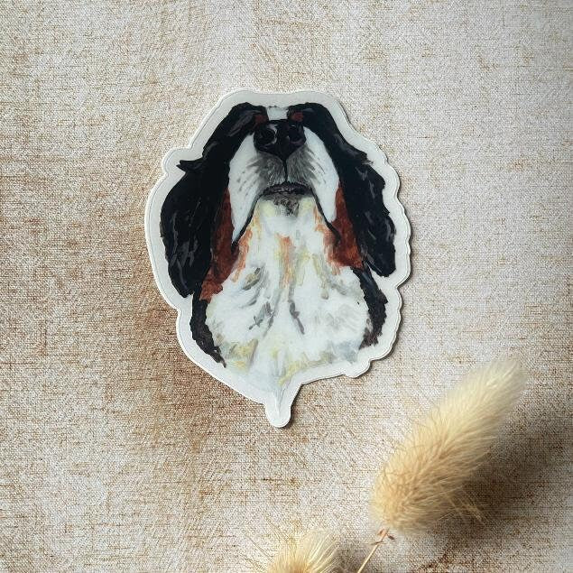 The Bernese Mountain Dog Sticker