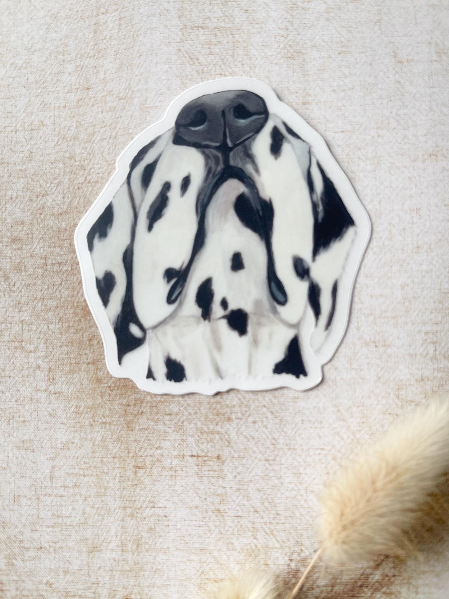 The Dalmatian Dog Sticker