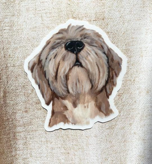 The Labradoodle Dog Sticker