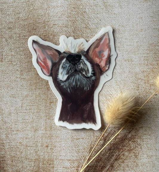 The Mexican Xolo Dog Sticker