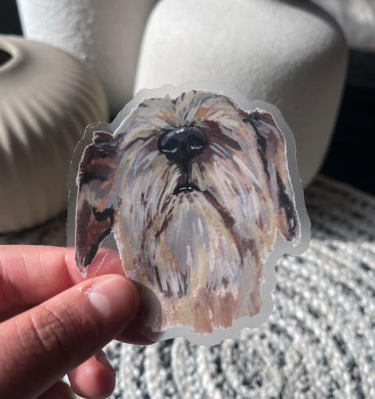 The Tibetan Terrier Dog Sticker