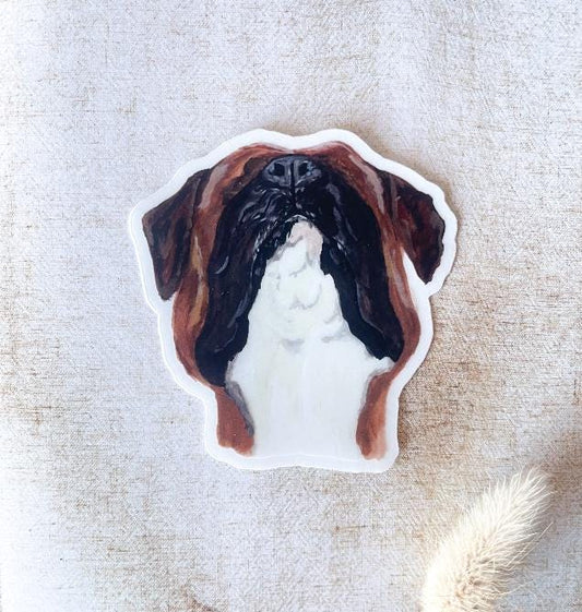 The Boxer Dog Sticker