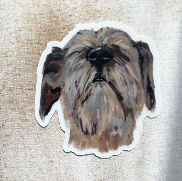 The Tibetan Terrier Dog Sticker