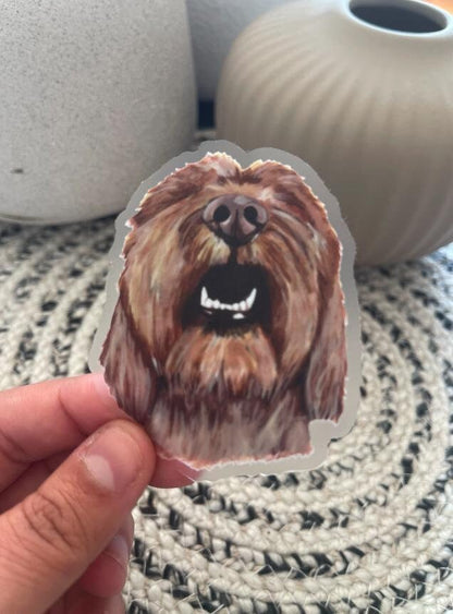 The Labradoodle Dog Sticker