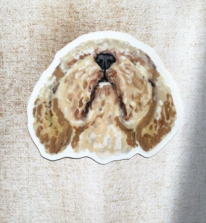 The Goldendoodle Dog Sticker