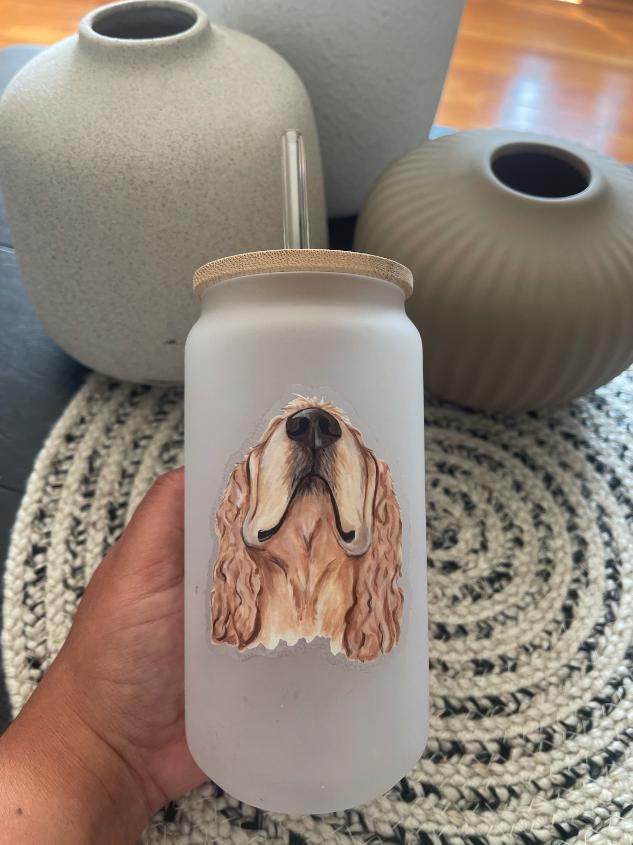 The Cocker Spaniel  Dog Sticker