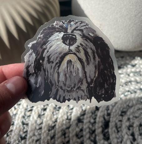 The Cockapoo Dog Sticker