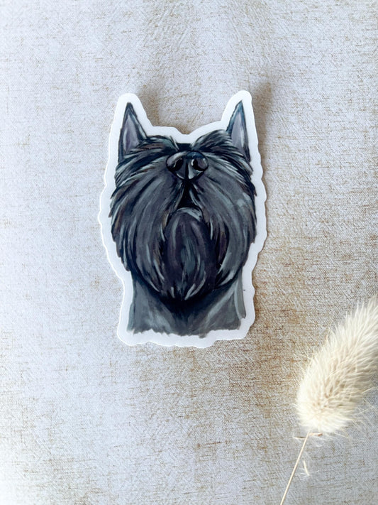 The Schnauzer Dog Sticker
