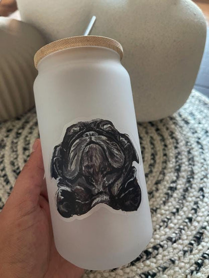 The Pug Dog Sticker