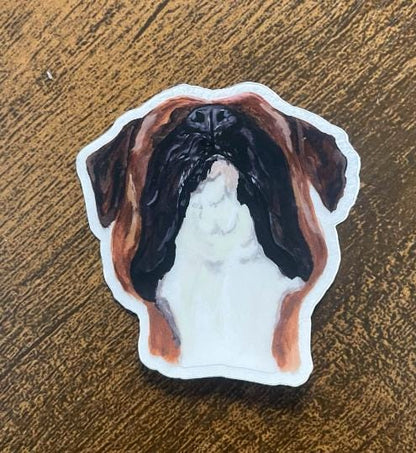 The Boxer Dog Sticker