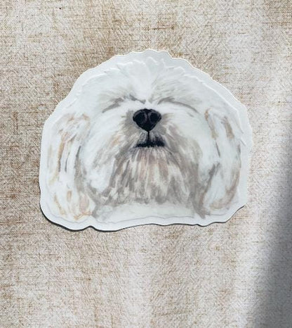 The Maltese Dog Sticker