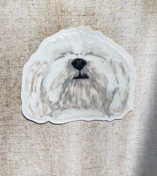 The Maltese Dog Sticker
