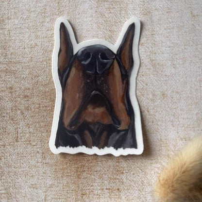 The Doberman Dog Sticker
