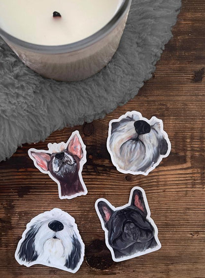 The Old English Sheep Dog Sticker