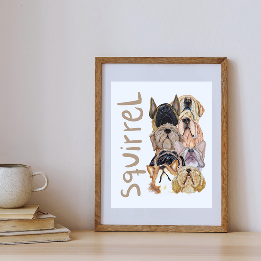 The Squirrel Print