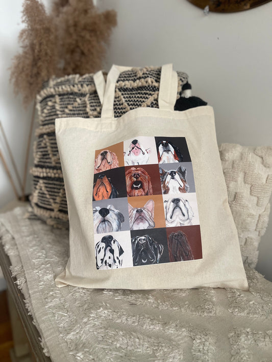 The Checkered Dogs Tote 2.0