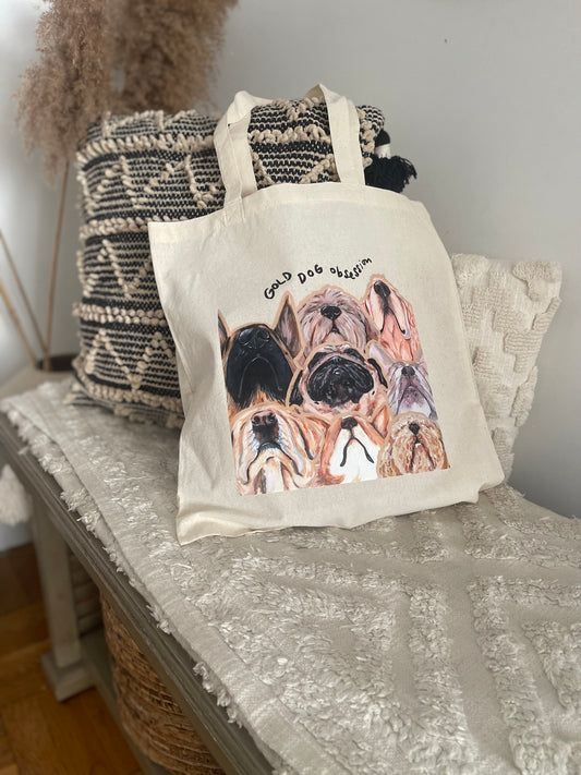 The Gold Dogs Tote