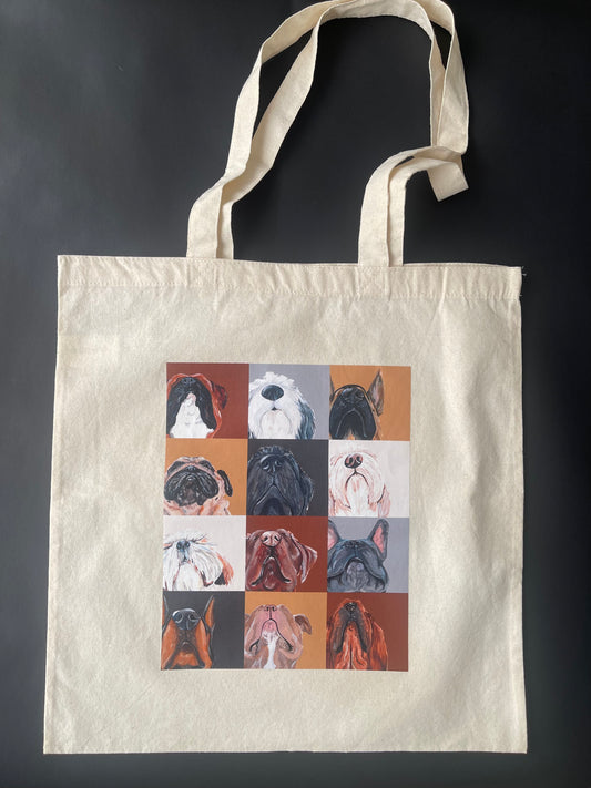 The Checkered Dogs Tote