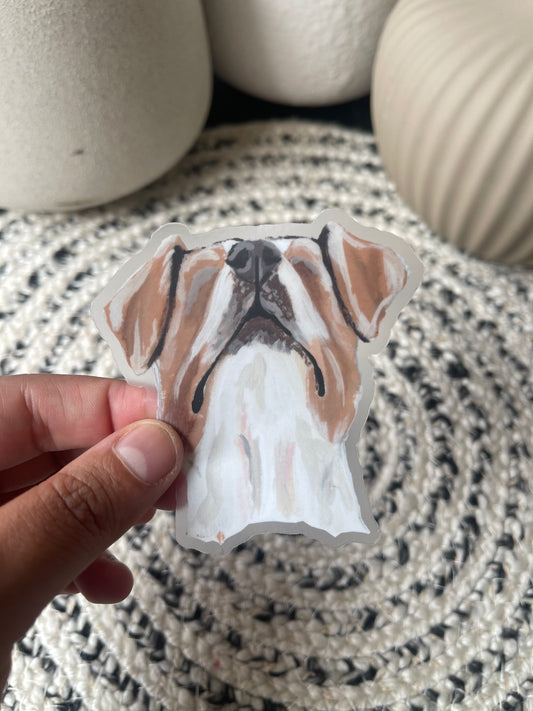 The Jack Russel Dog Sticker