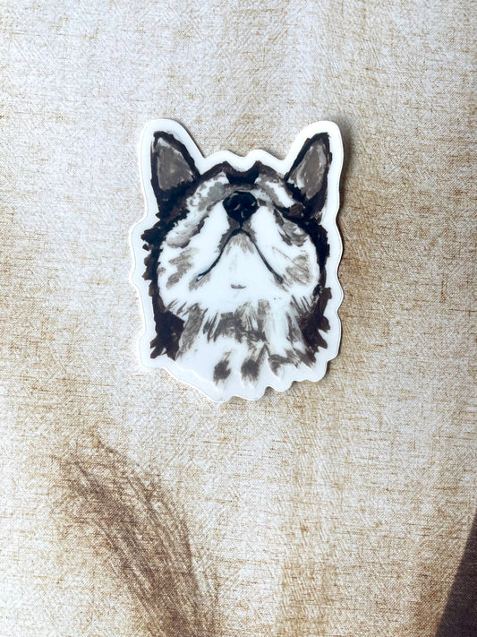 The Husky Dog Sticker