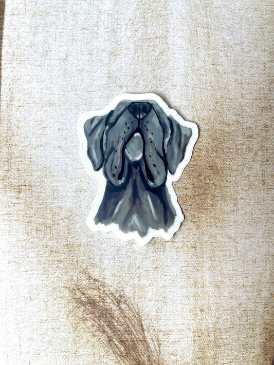 The Grate Dane Dog Sticker