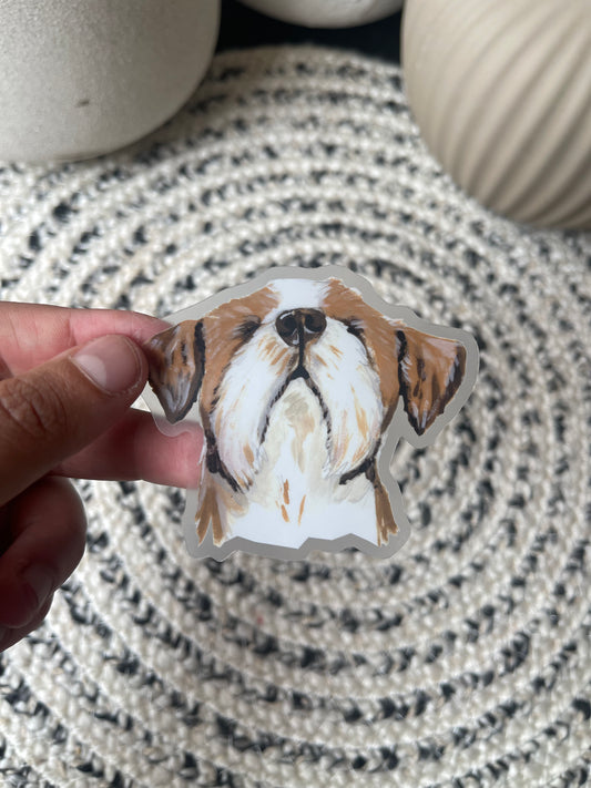 The Jack Russel Dog Sticker