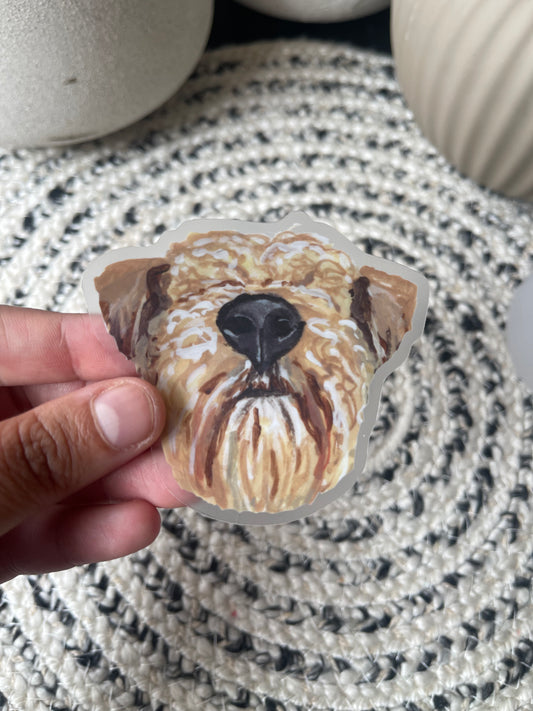 The Airedale Terrier Dog Sticker
