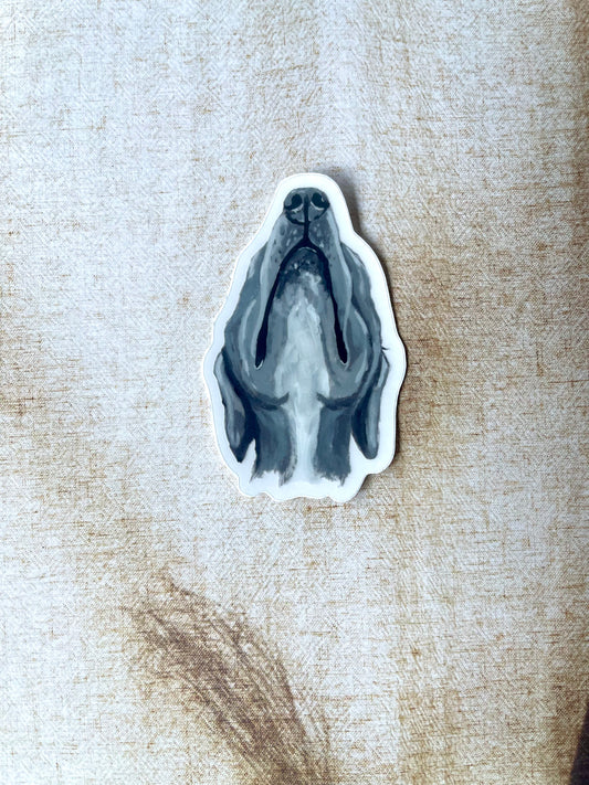 The Greyhound Dog Sticker