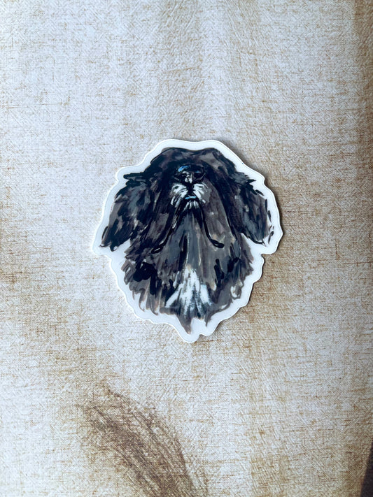 The Belgian Sheepdog Dog Sticker