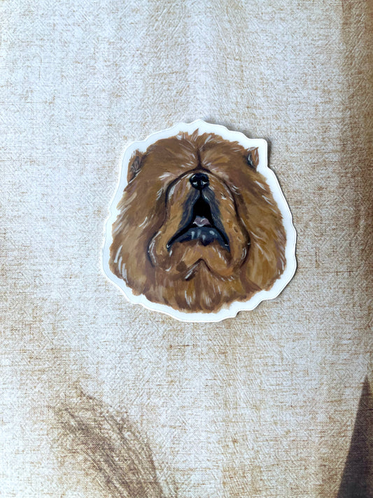 The Chow Chow Dog Sticker