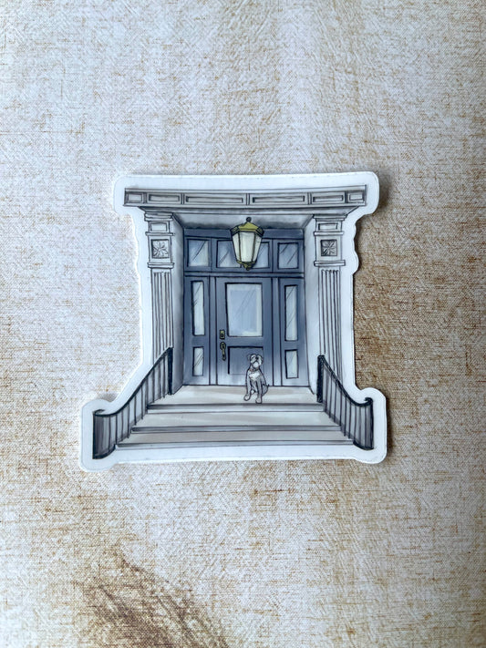 The Matilda on Stoop Sticker