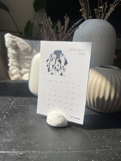 The Desk Calendar 2026
