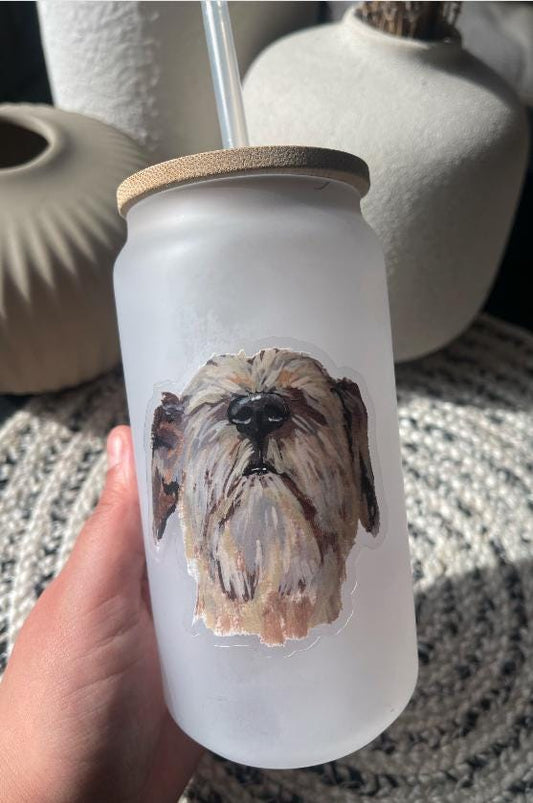 The Tibetan Terrier Dog Sticker