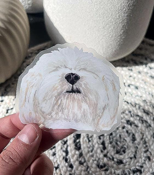 The Maltese Dog Sticker