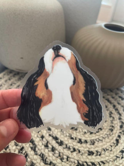 The Cavalier Dog Sticker