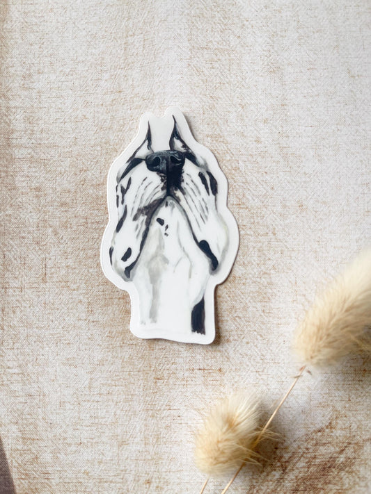 The Grate Dane Dog Sticker