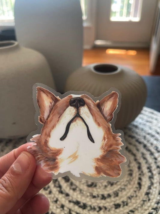 The Corgi Dog sticker